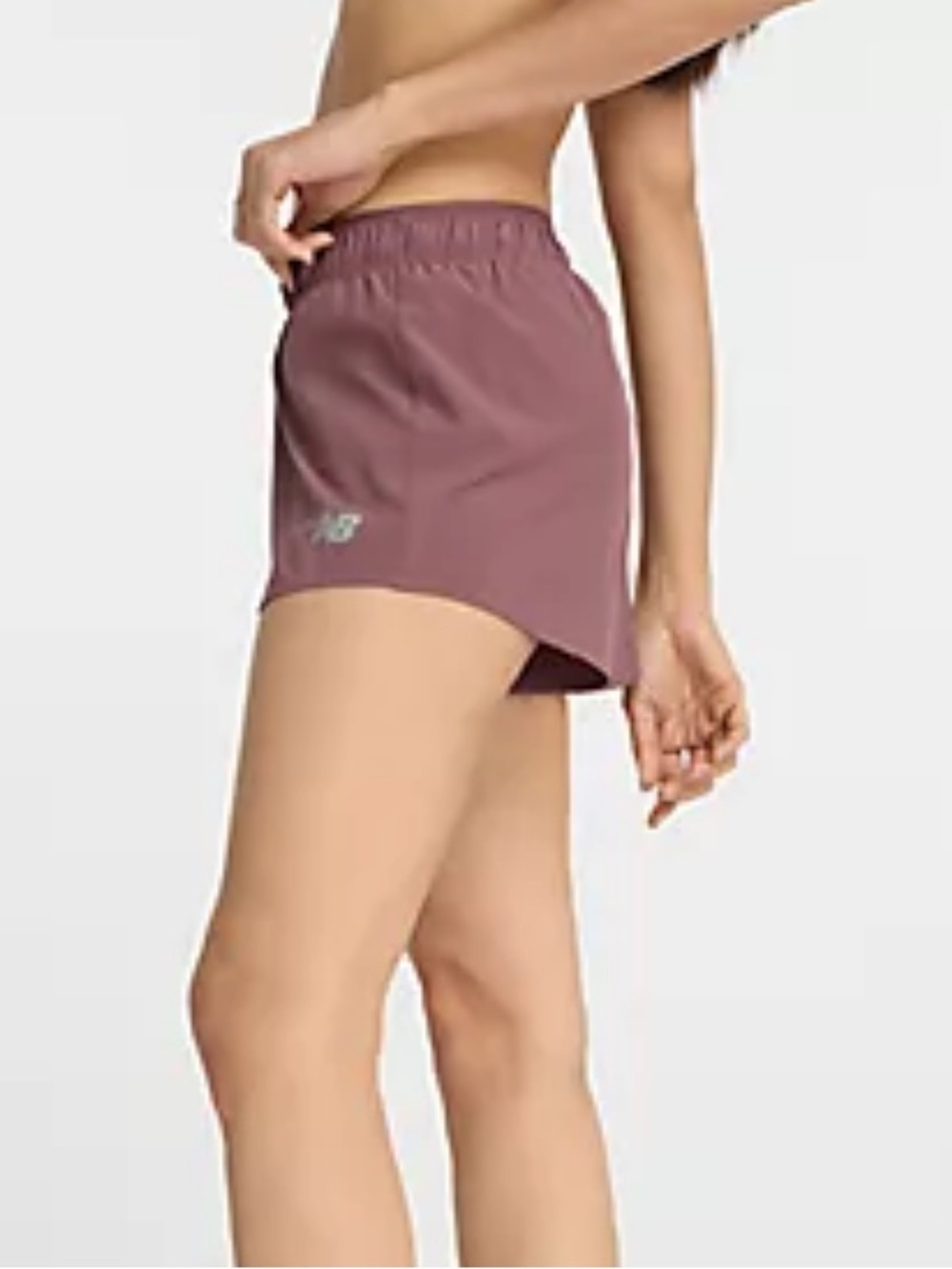 New Balance Women's Mauve Athletic Running Short - Picture 9 of 9